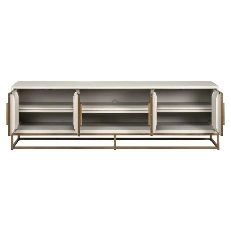Richmond Interiors Whitebone TV Unit – 4 Doors - Image 5
