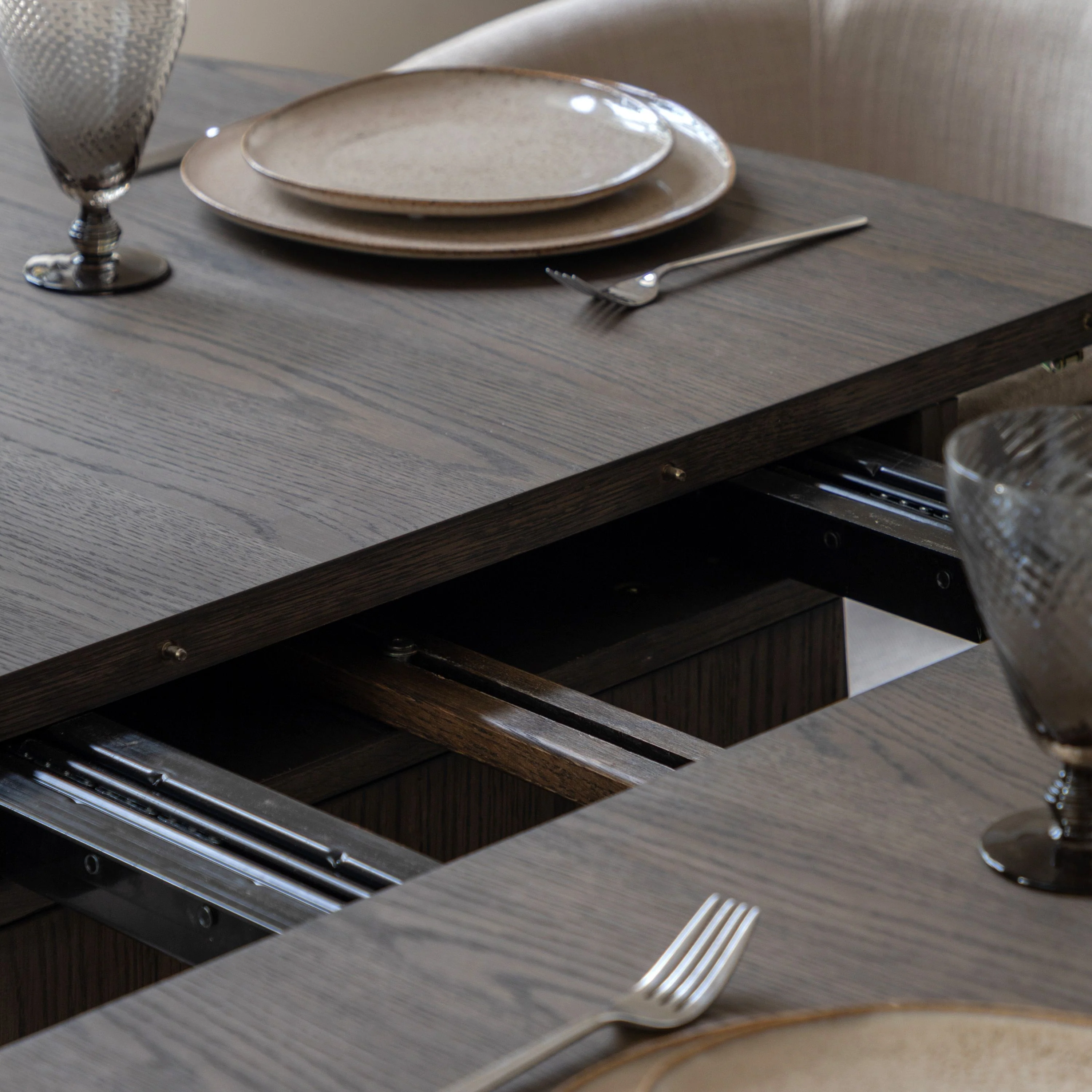 Roman Extending Dining Table - Oval - Image 7