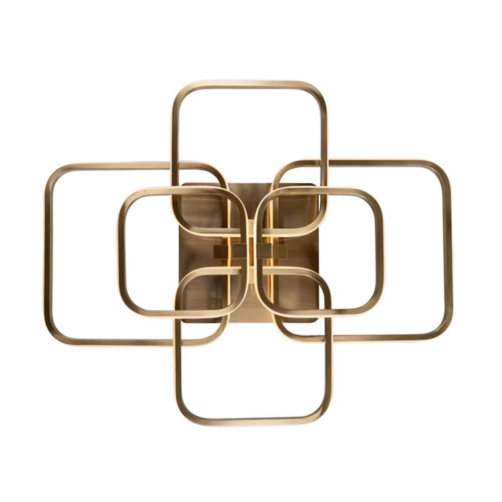 Richmond Interiors Cailey Ceiling Light with Gold Coated Aluminium - Image 3