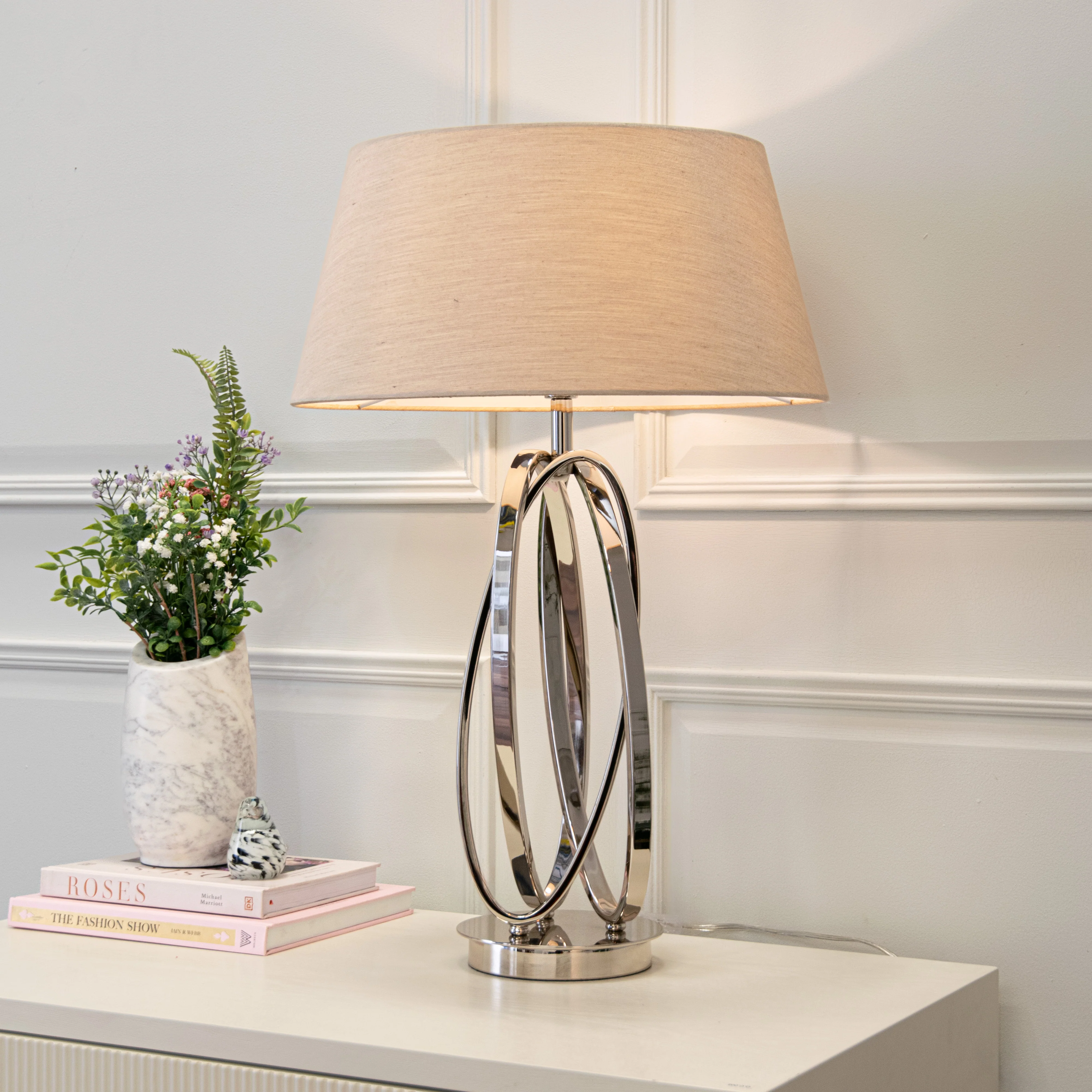 RV Astley Akira Table Lamp – Nickel - Image 2