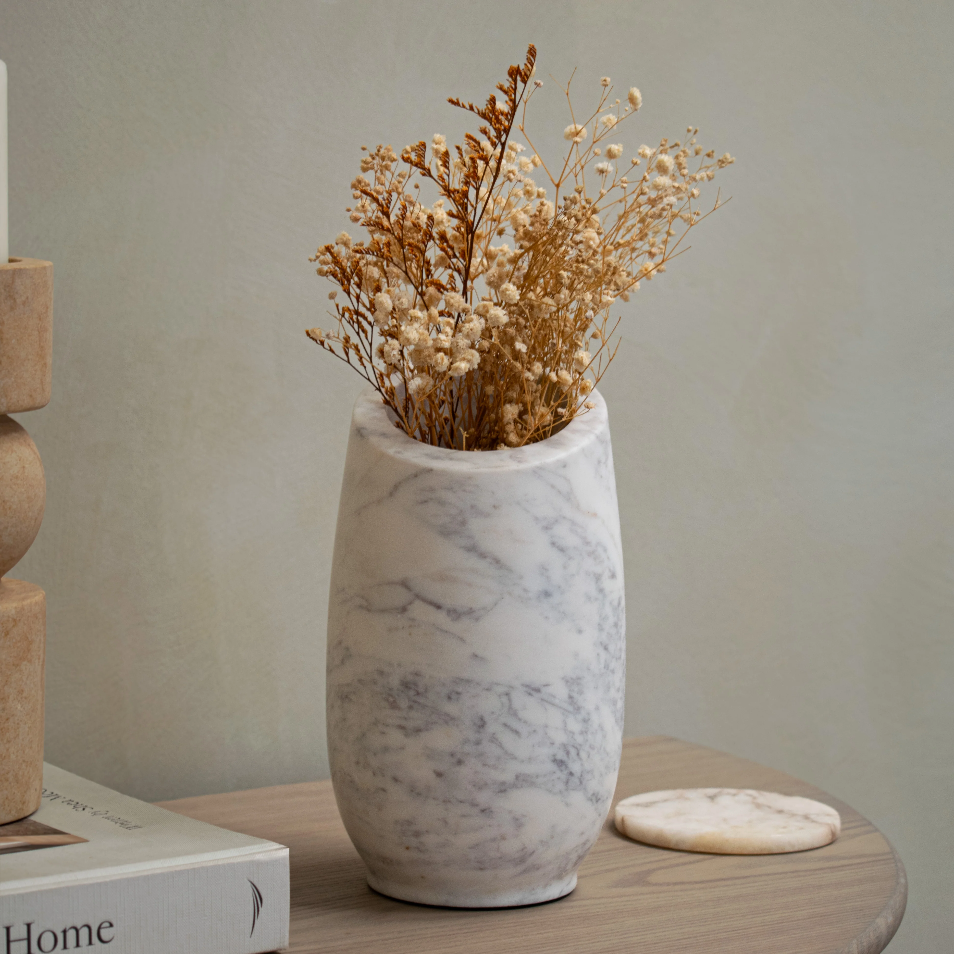 RV Astley Arlet Marble Vase – White - Image 2