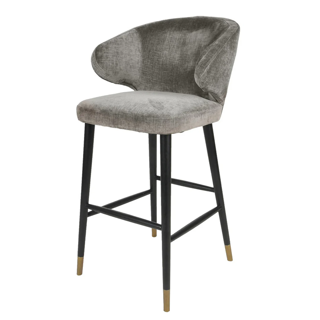 RV Astley Arrone Bar Stool – Mouse Chenille