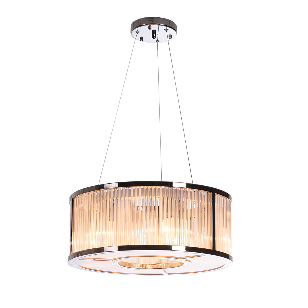 RV Astley Aston Pendant Light – Nickel – 50cm