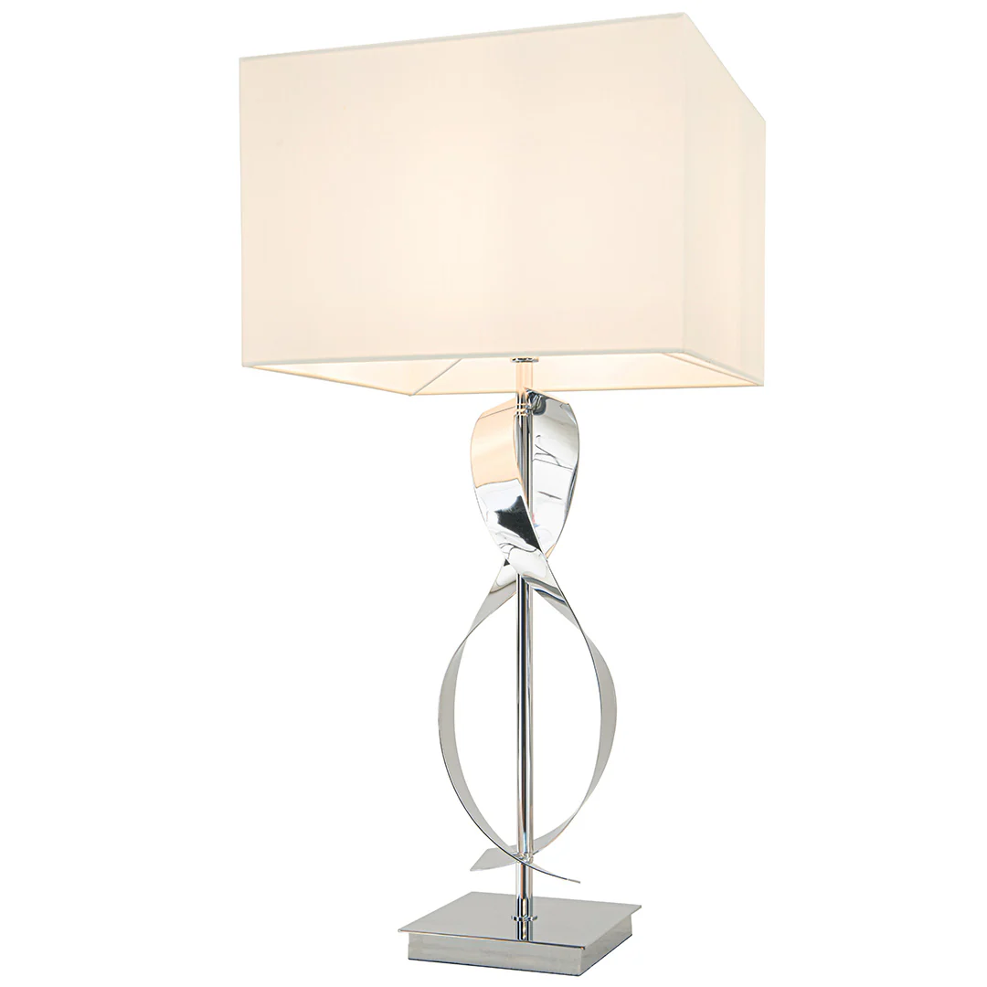 RV Astley Bali Table Lamp β Chrome
