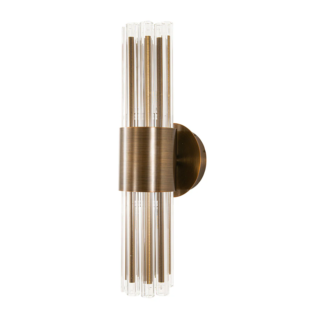 RV Astley Colmar Wall Light – Antique Brass