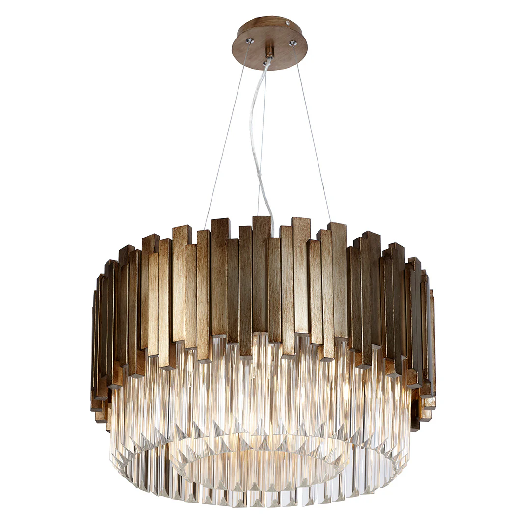 RV Astley Maive 60cm Pendant – Antique Gold