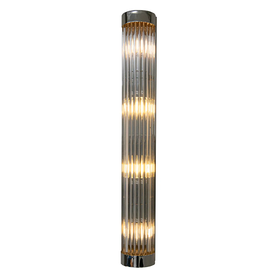 RV Astley Nasir Long Wall Lamp – Polished Nickel Finish