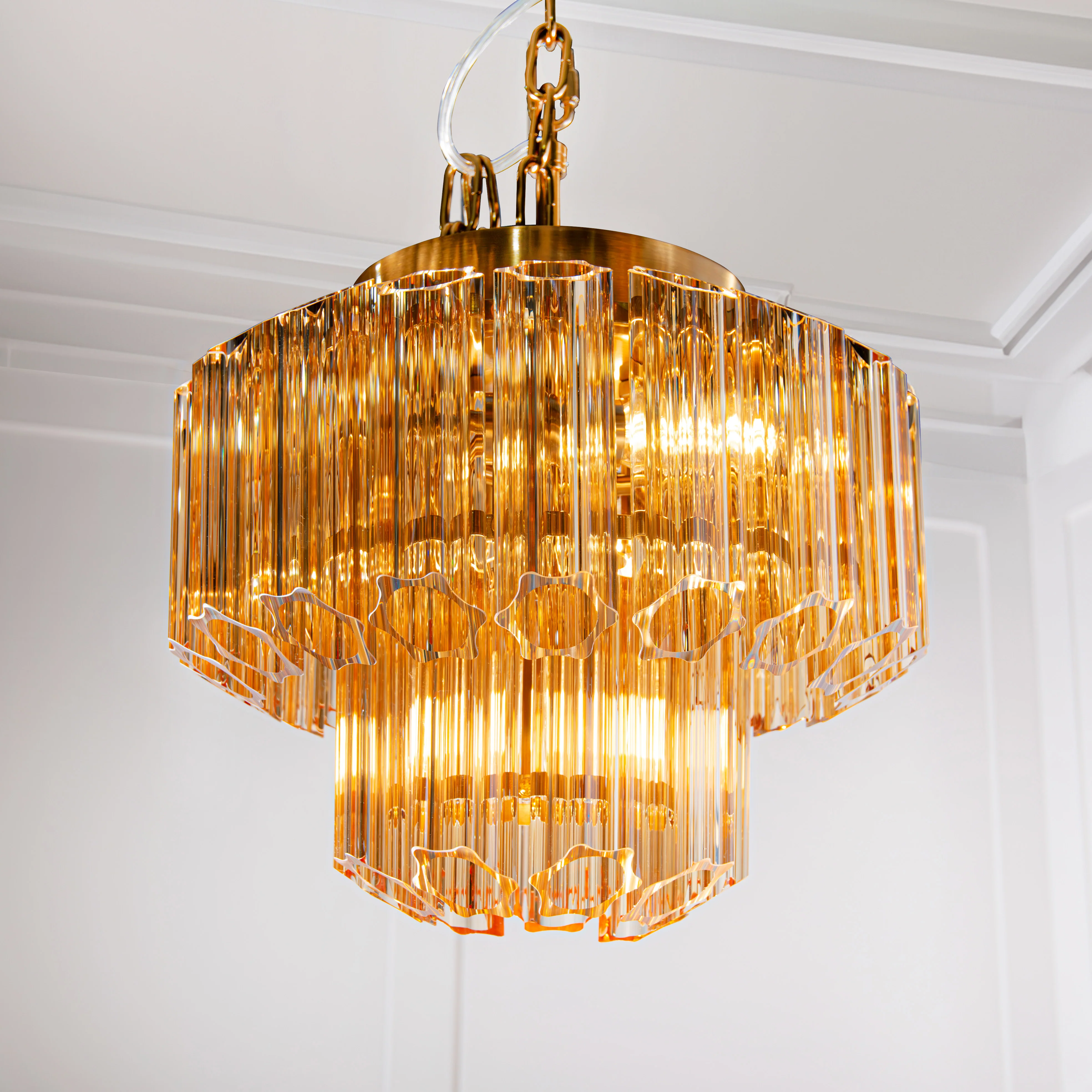 RV Astley Nasser Chandelier – Antique Brass - Image 2