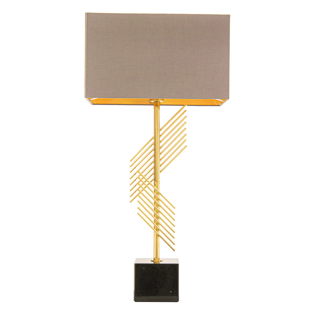 RV Astley Otis Table Lamp – Brushed Brass
