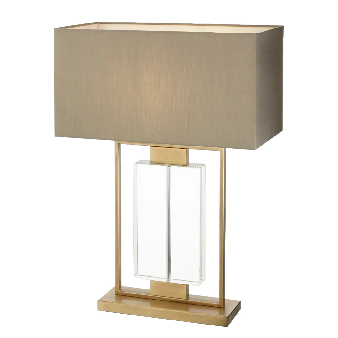 RV Astley Ryston Table Lamp – Antique Brass