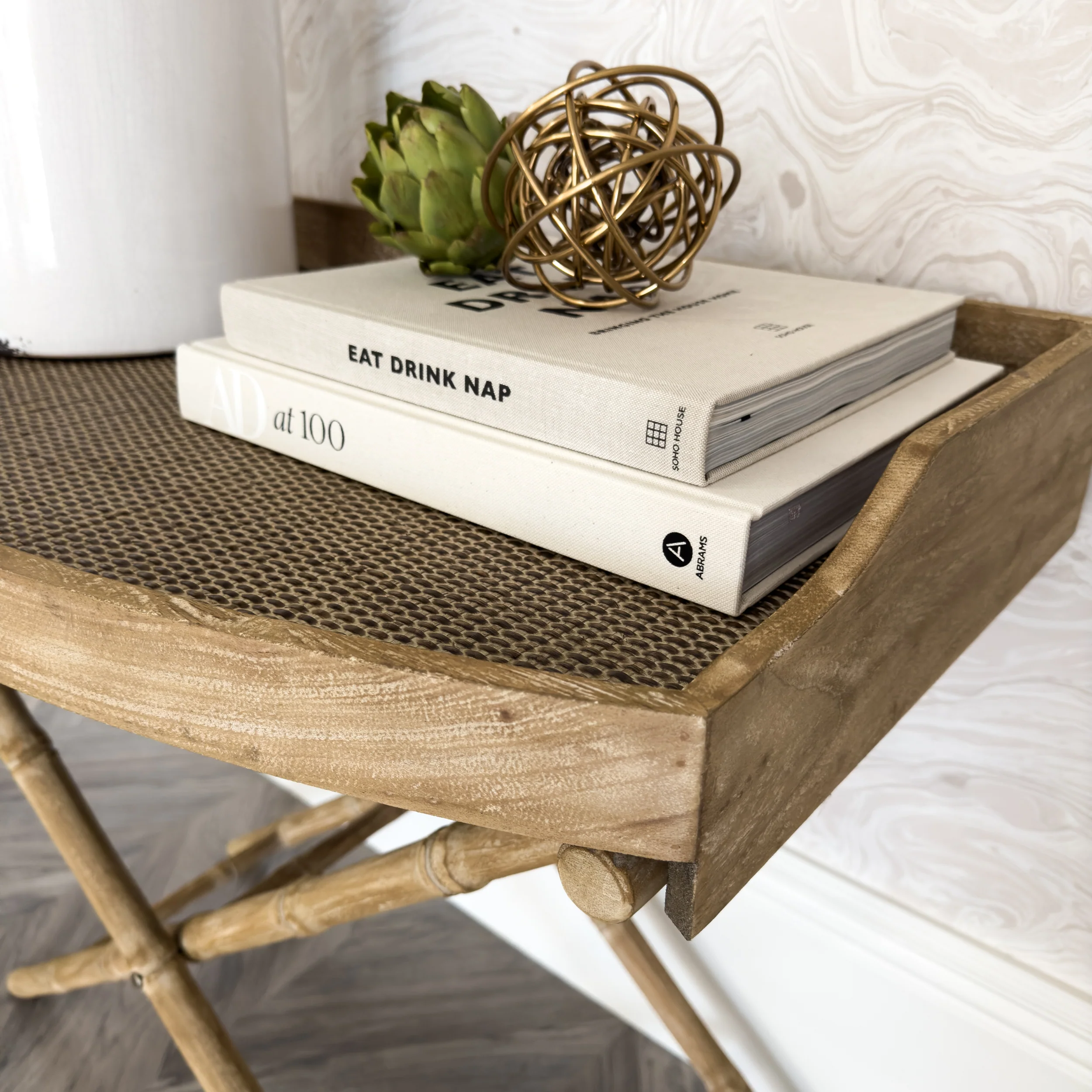 Ryett Butlers Tray on Stand - Image 3