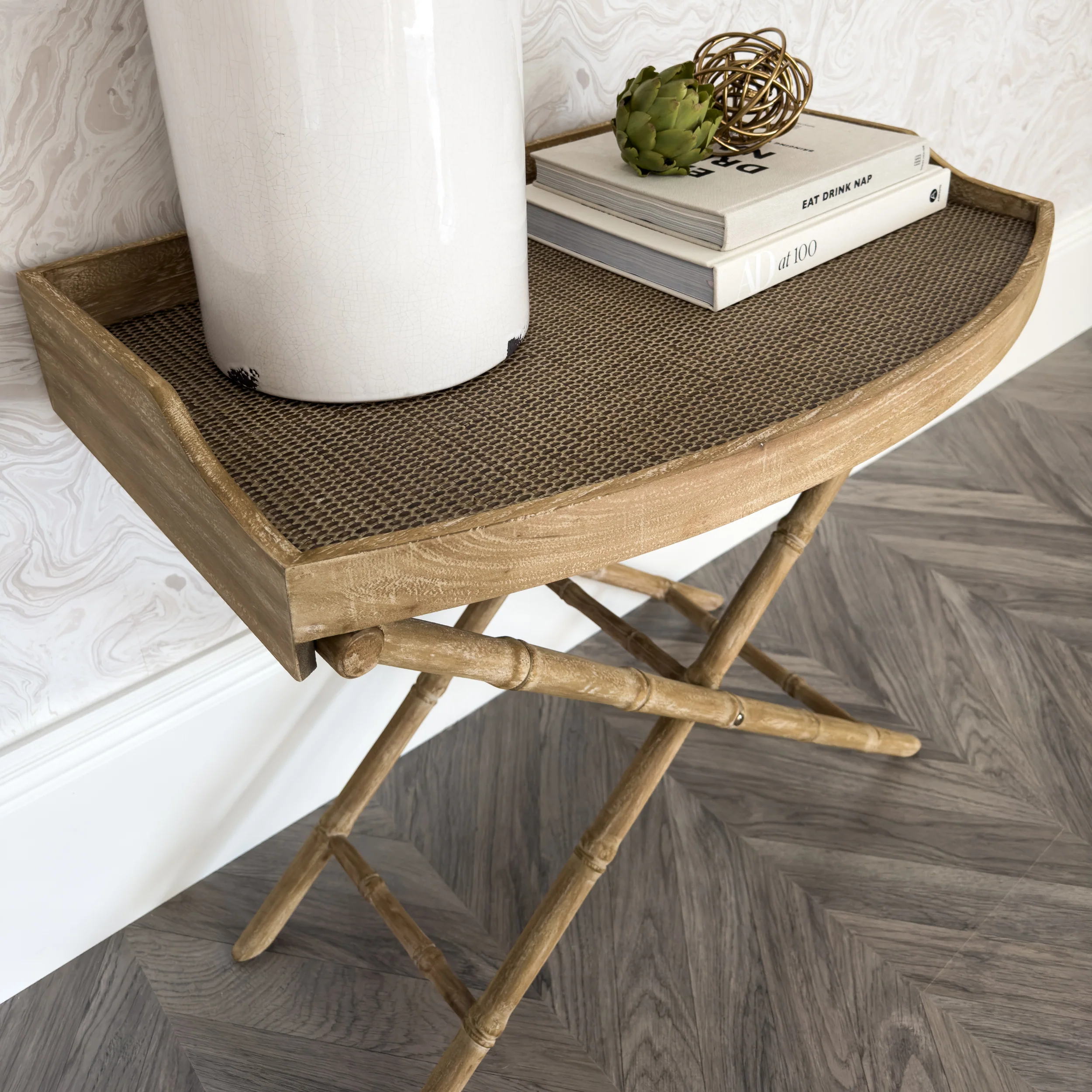 Ryett Butlers Tray on Stand - Image 4