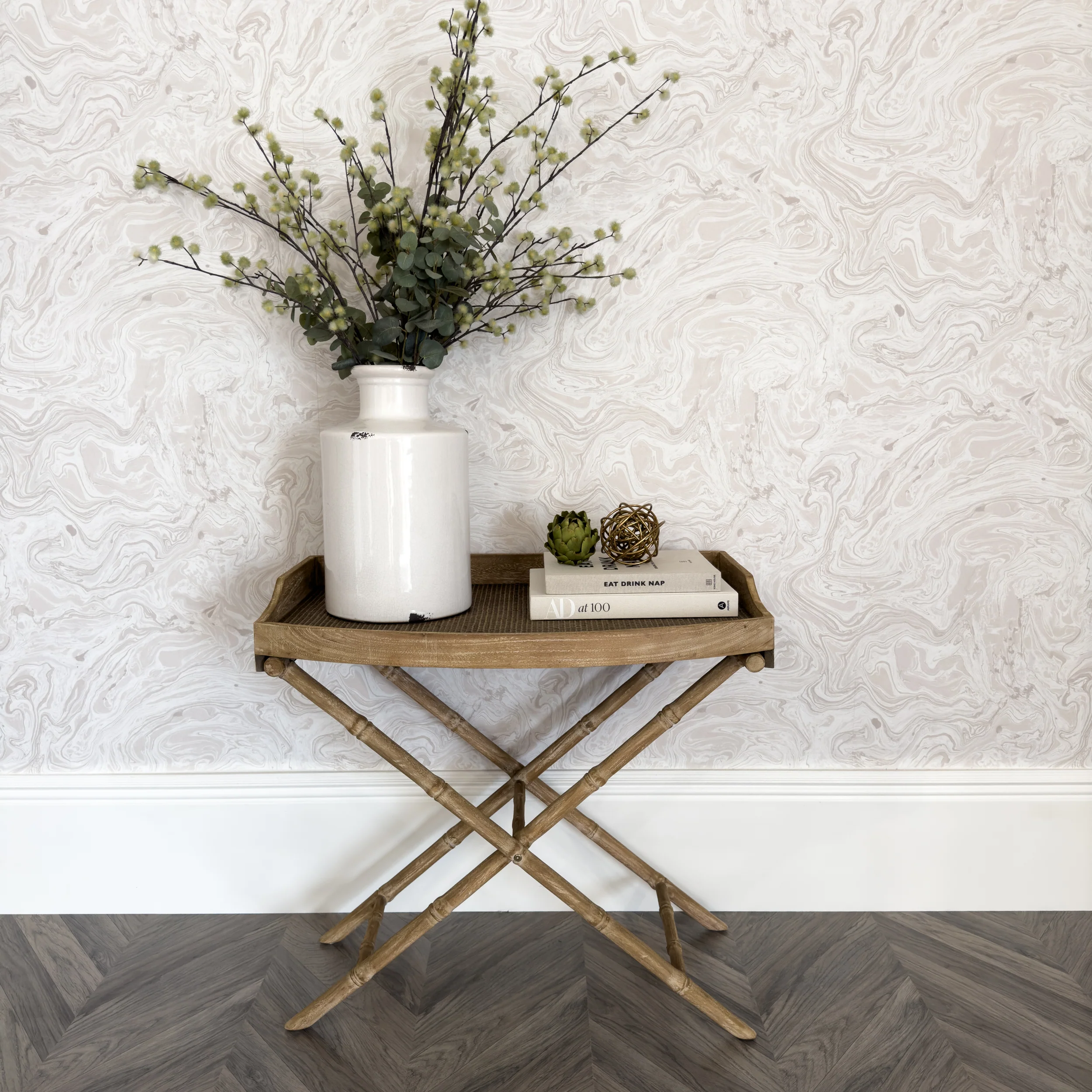 Ryett Butlers Tray on Stand - Image 5