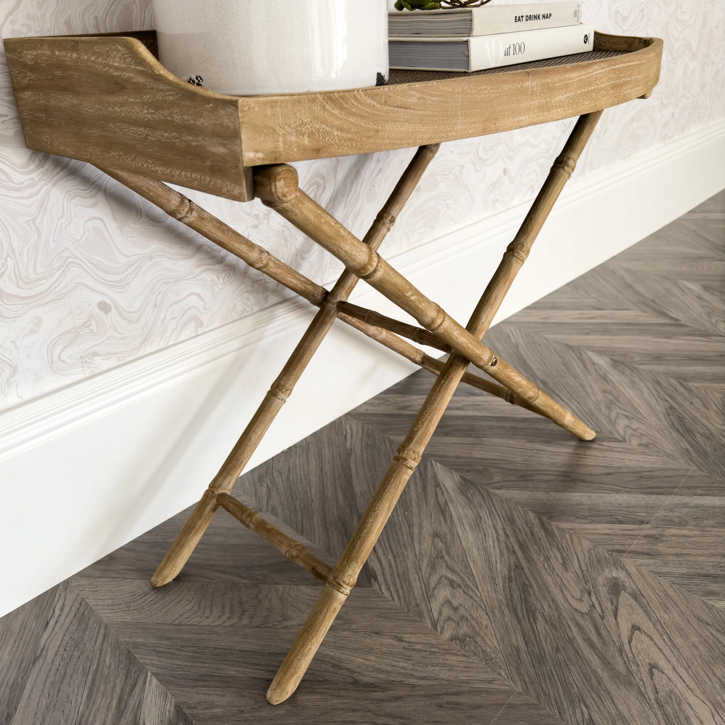 Ryett Butlers Tray on Stand - Image 6