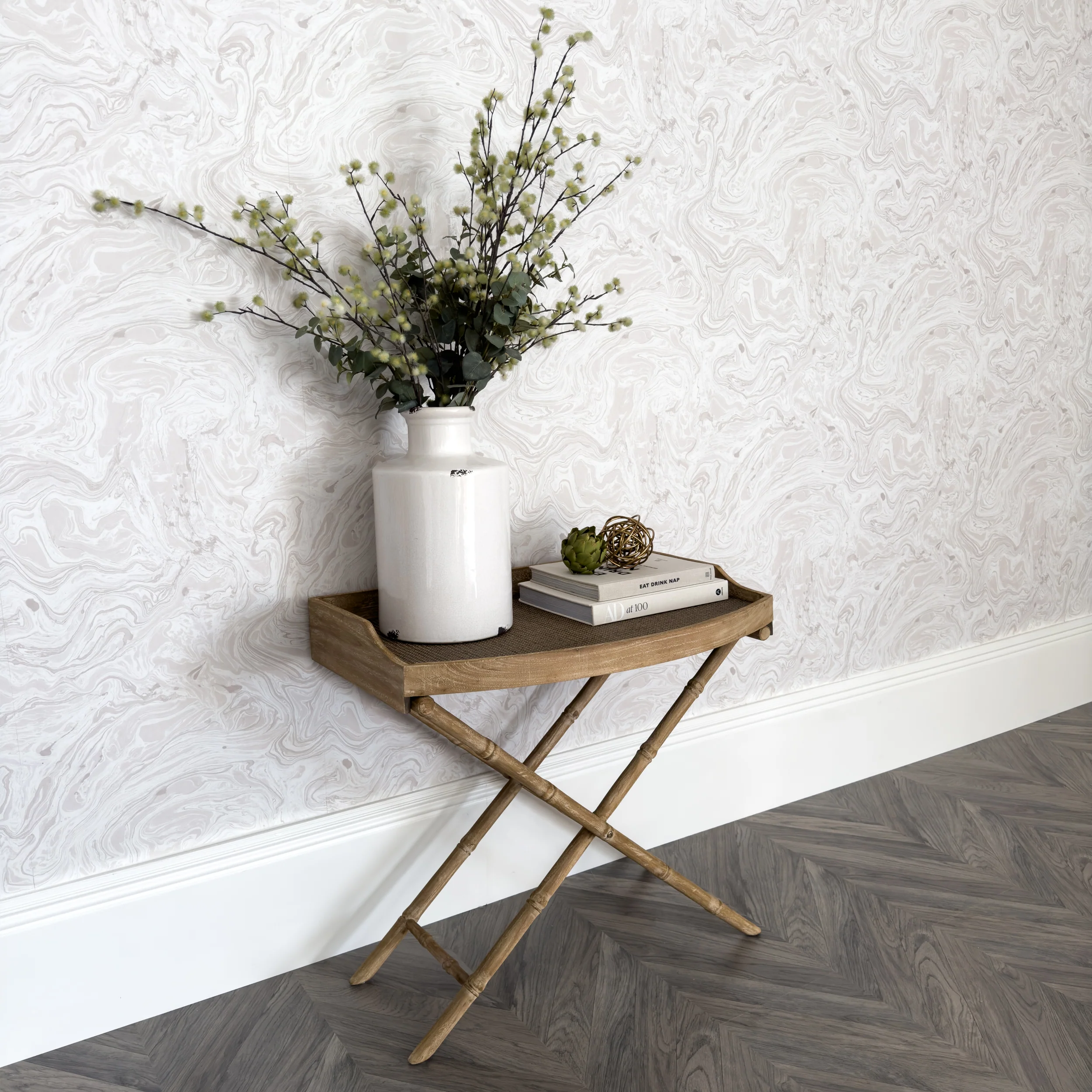 Ryett Butlers Tray on Stand - Image 8