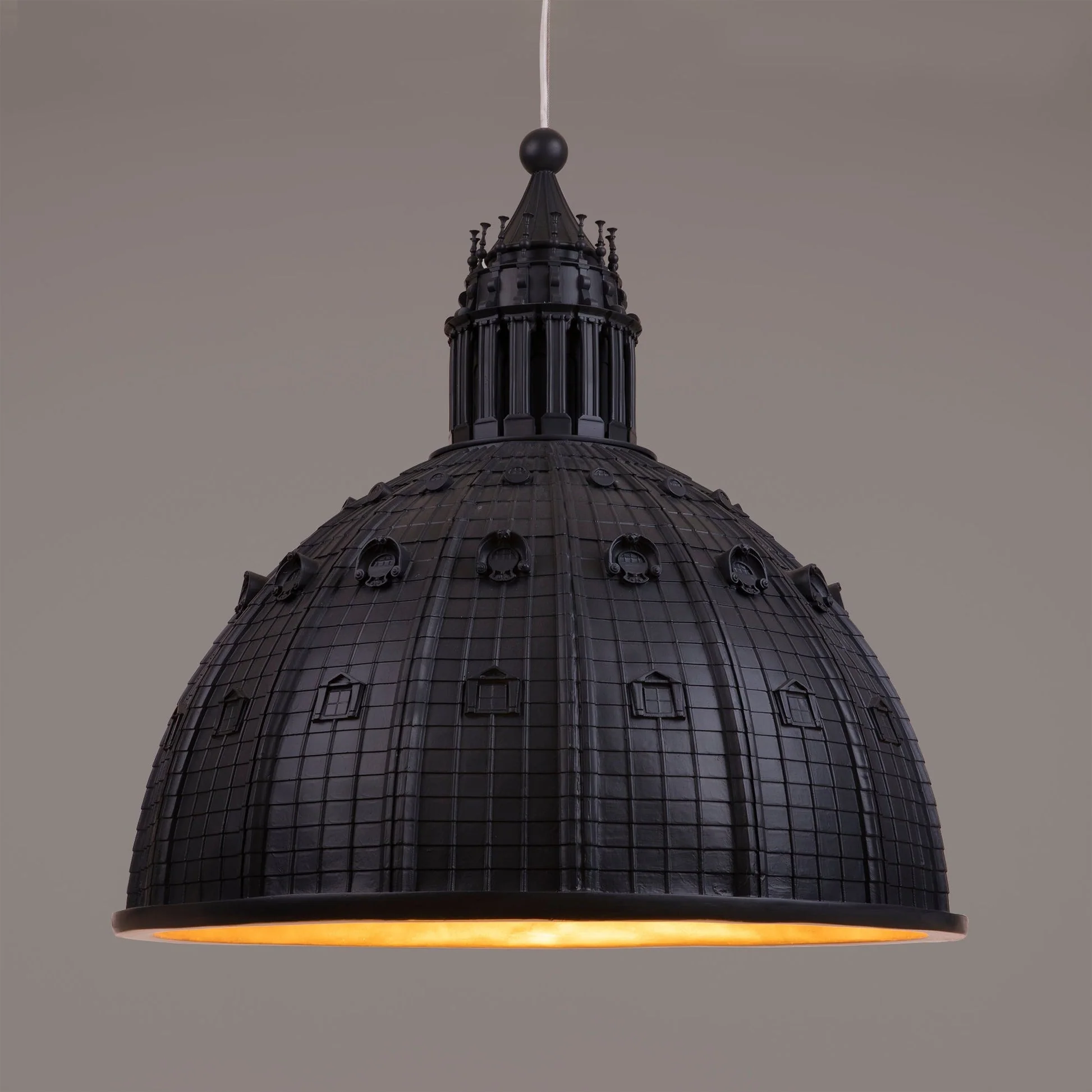 Seletti Cupolone Quarantacinque Ceiling Light – Grey - Image 2