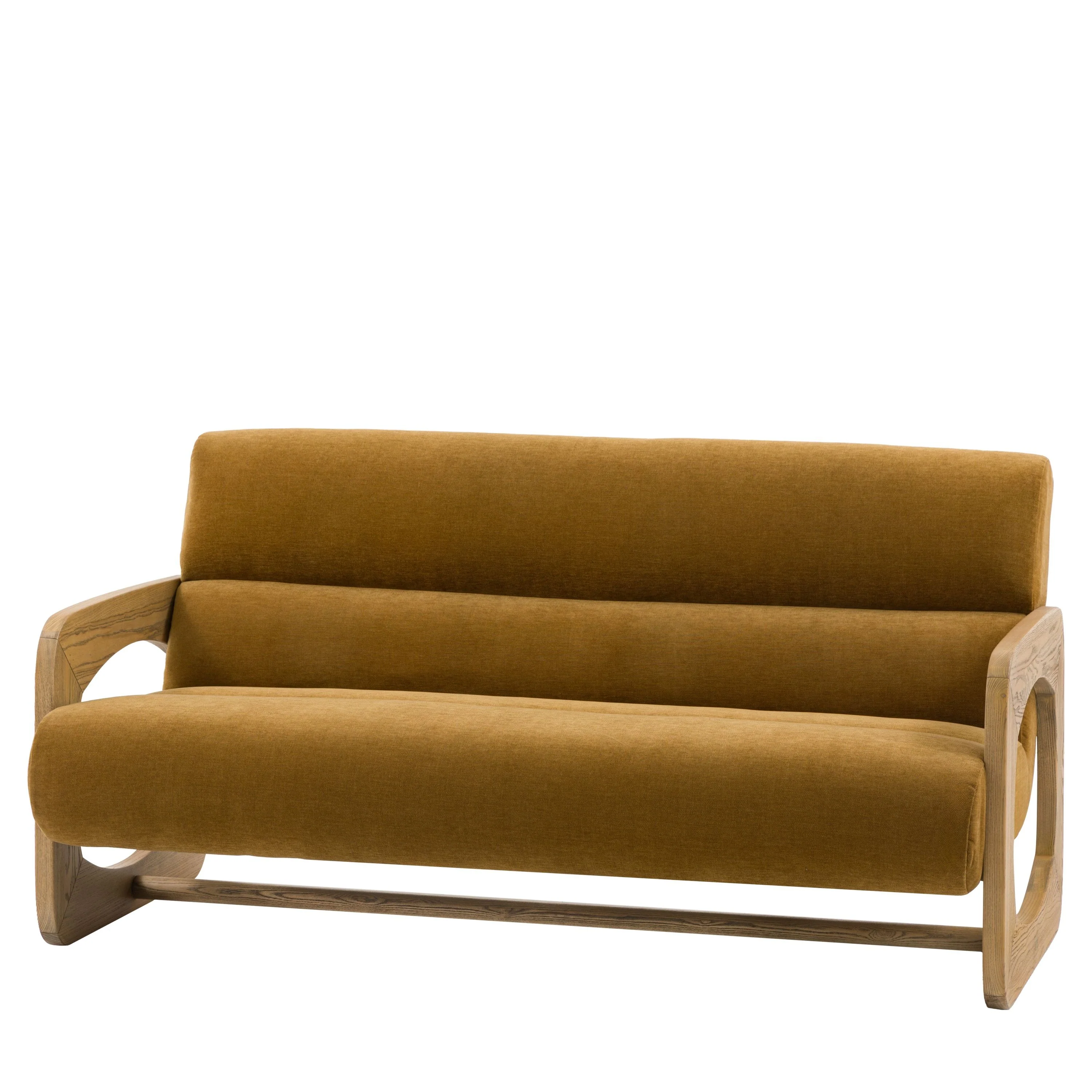 Solace 3 Seater Sofa – Verona Golden - Image 2