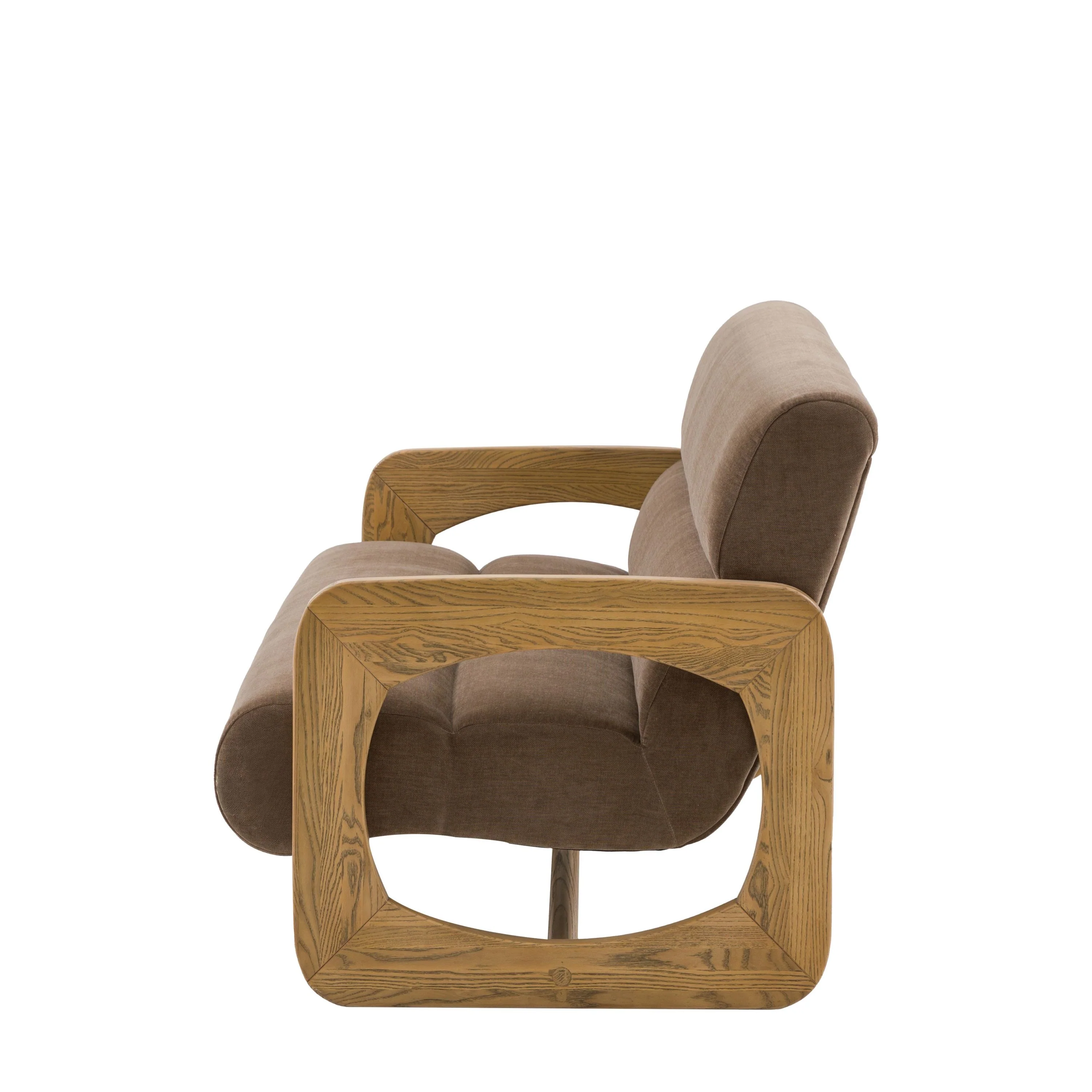Solace 3 Seater Sofa – Verona Sepia - Image 3