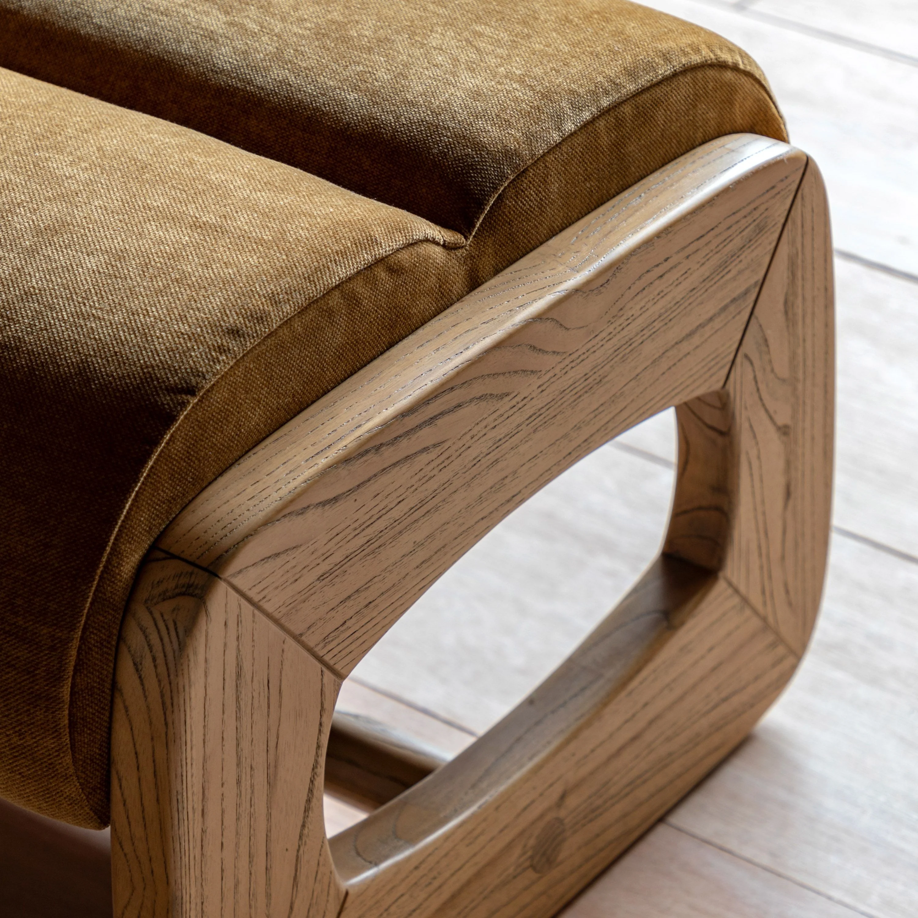 Solace Footstool – Verona Golden - Image 6