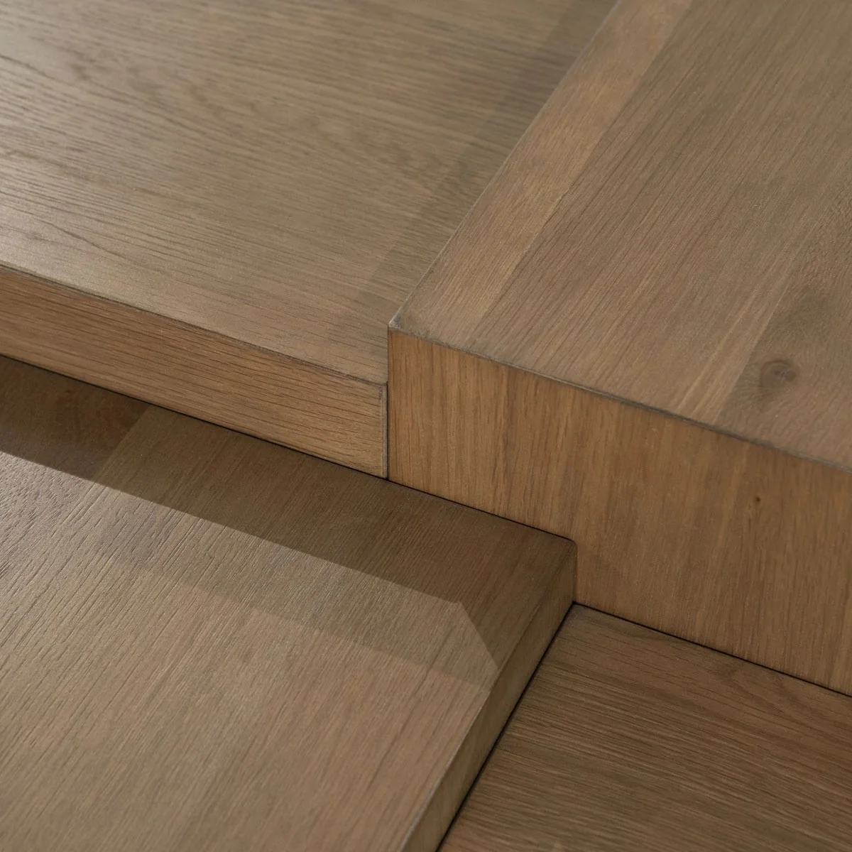 Stetson Square Coffee Table – Brown - Image 6