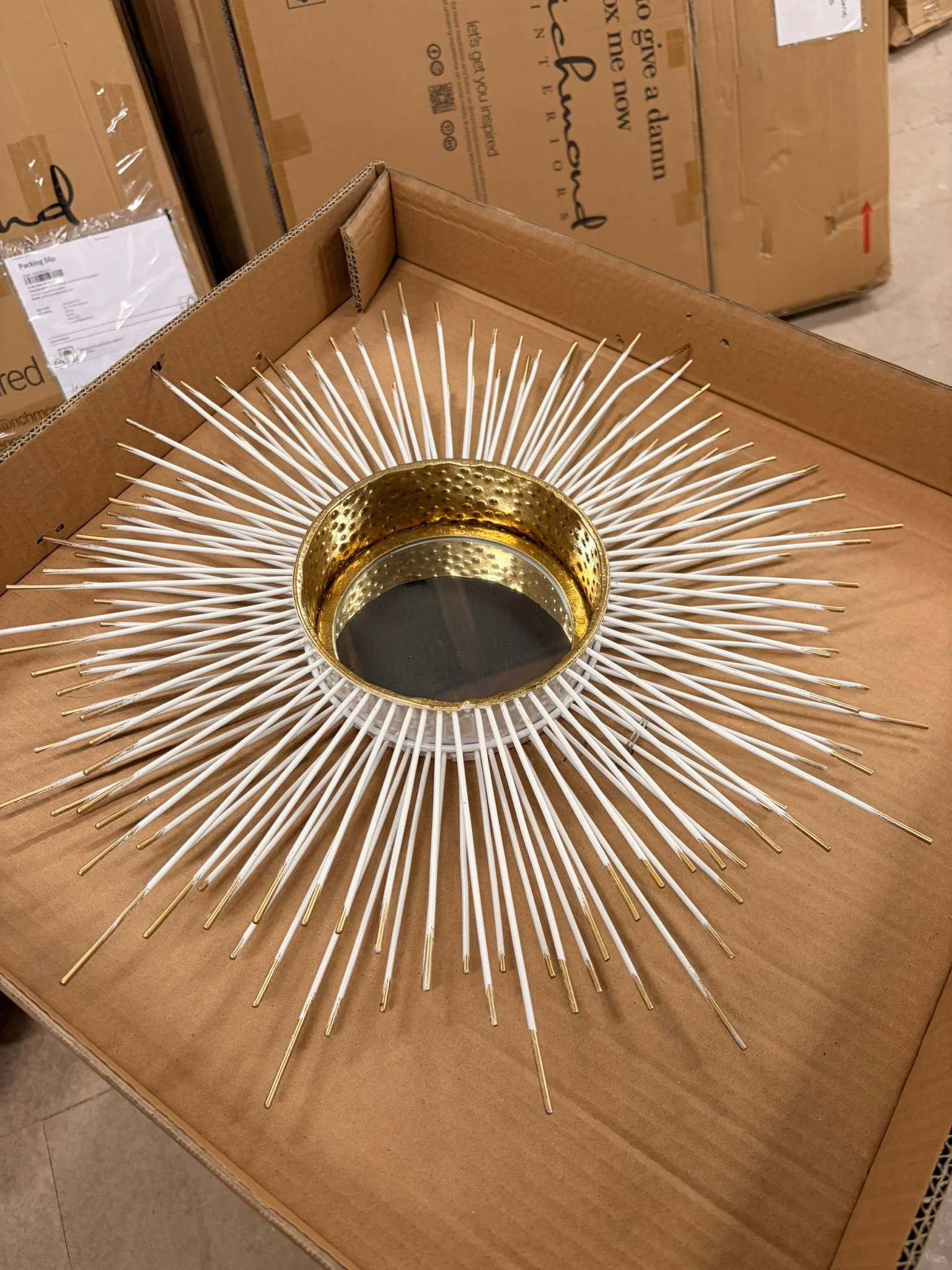 Sunburst Mirror – Open Box Return - Image 2