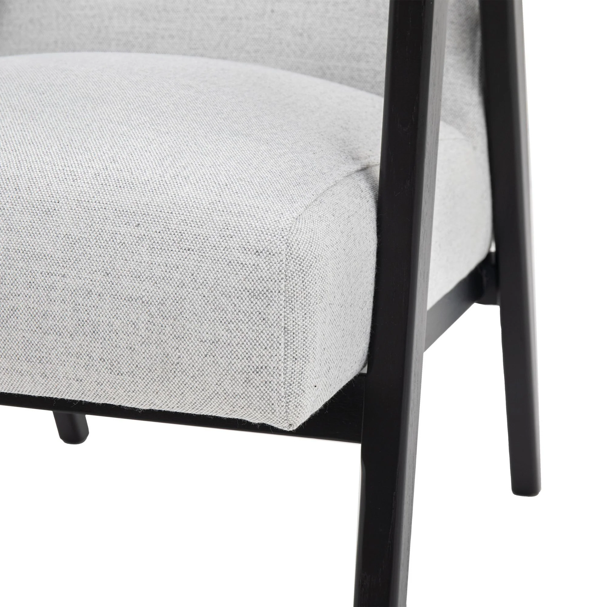 Sutton Armchair – Stone Linen - Image 3