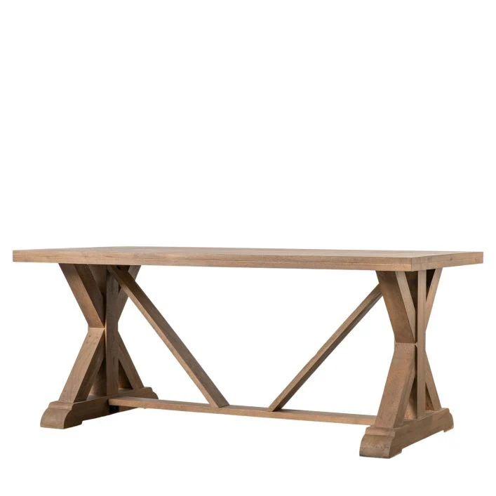 Tevin Farmhouse Dining Table – Small - Image 2