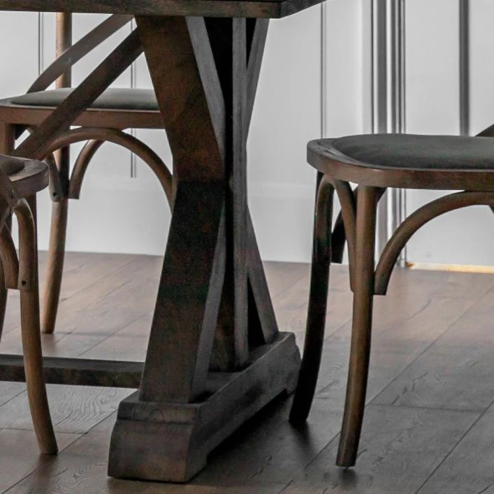 Tevin Farmhouse Dining Table – Small - Image 5