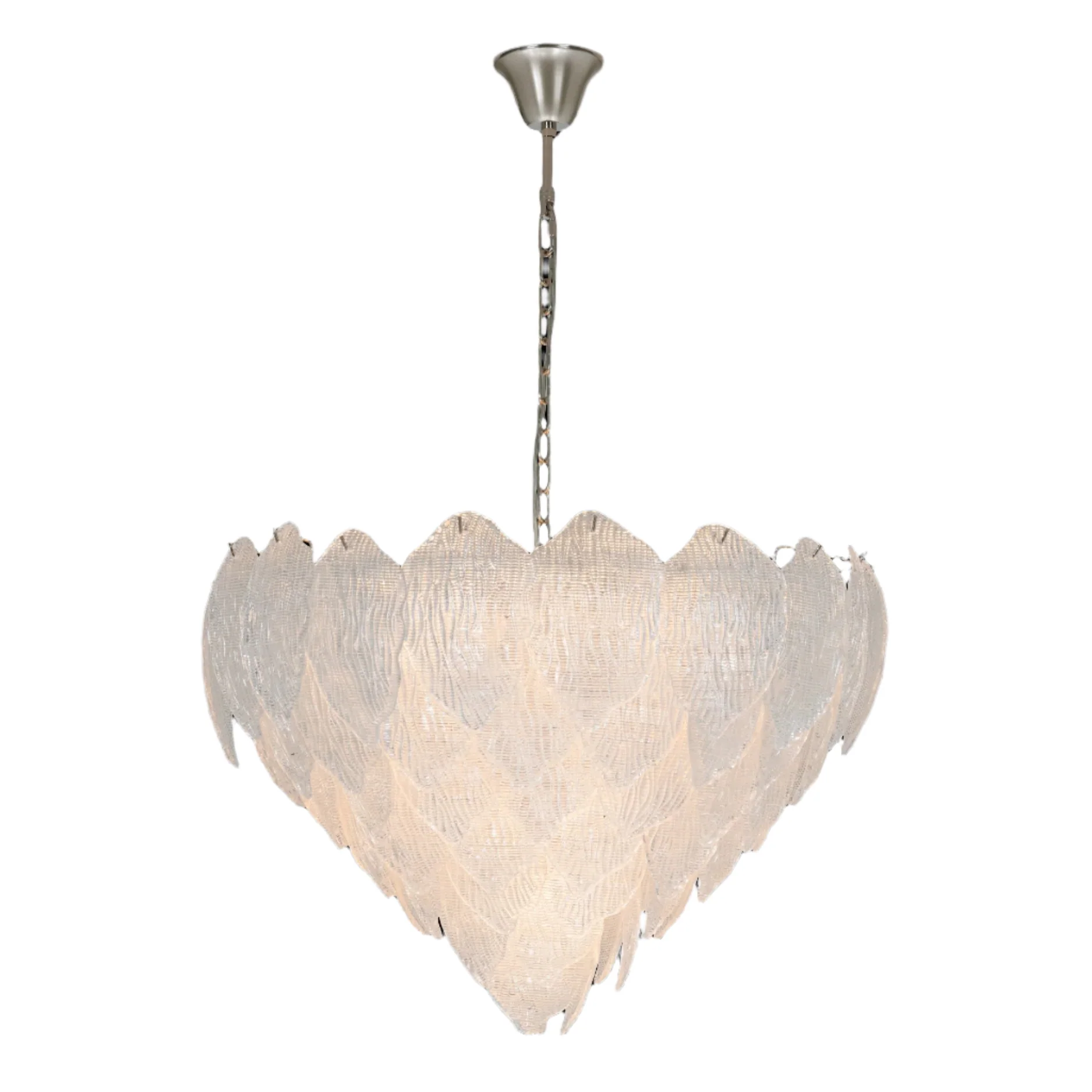 That's Living Mulberry Leaves Chandelier – Nickel