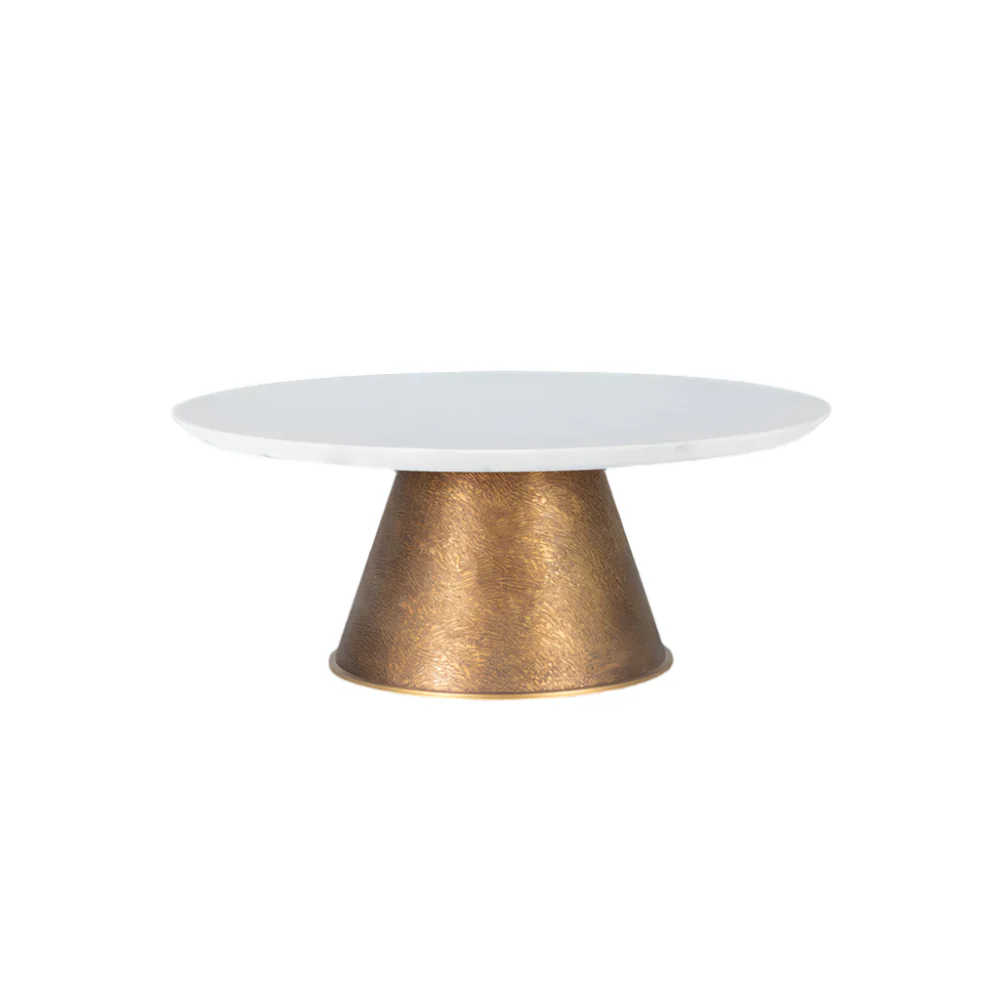 That's Living Zain Coffee Table – Burnished Brass