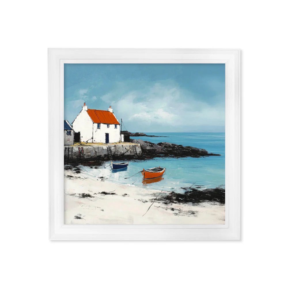 The Coastal House - White Hurstwood Square Frame - Image 2