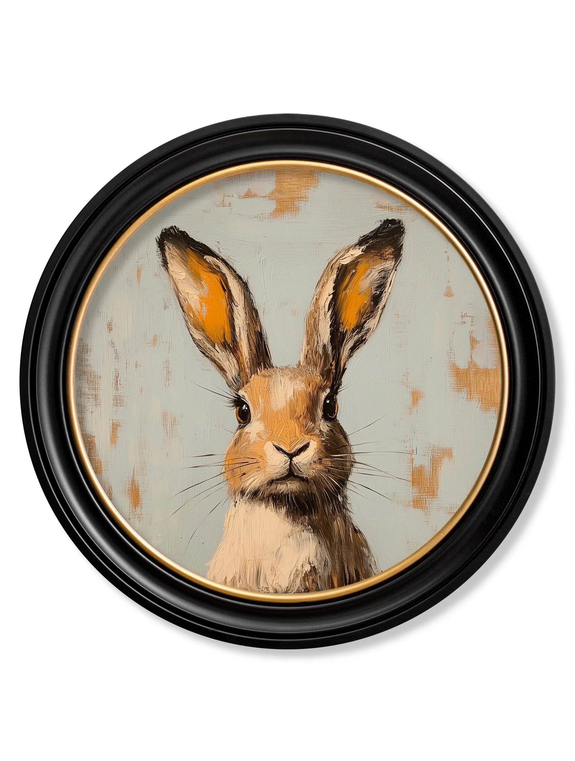 The Fox & The Hare - Oxford Round Frame - Image 3