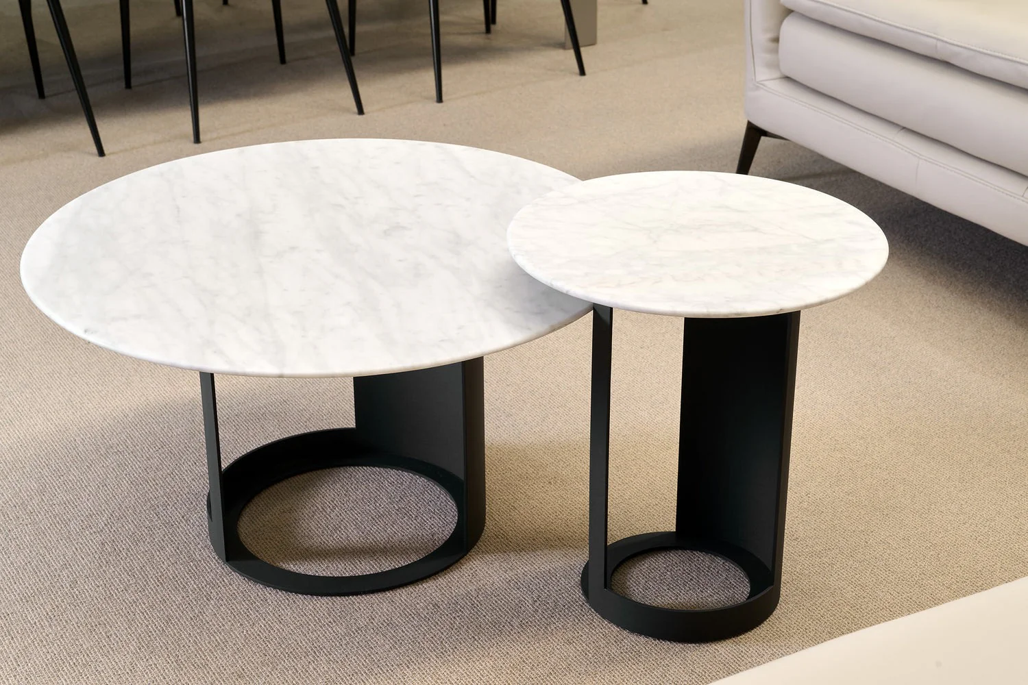Tommy Franks Alban Side Table – Carrara Marble - Image 3