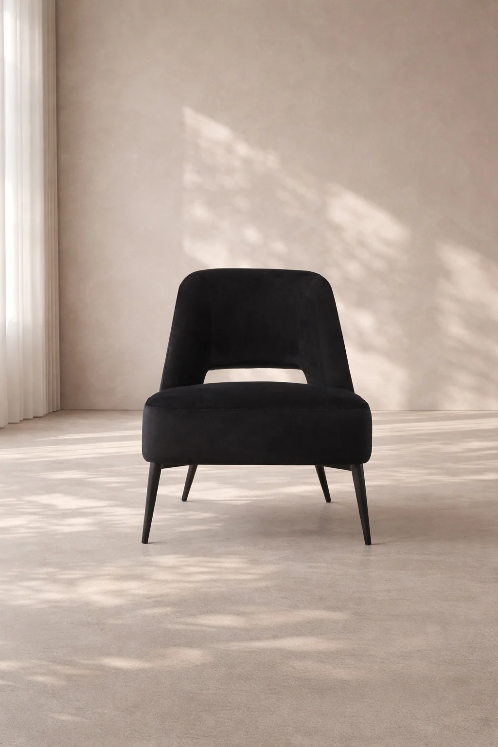 Tommy Franks Avesa Lounge Chair – Black - Image 3