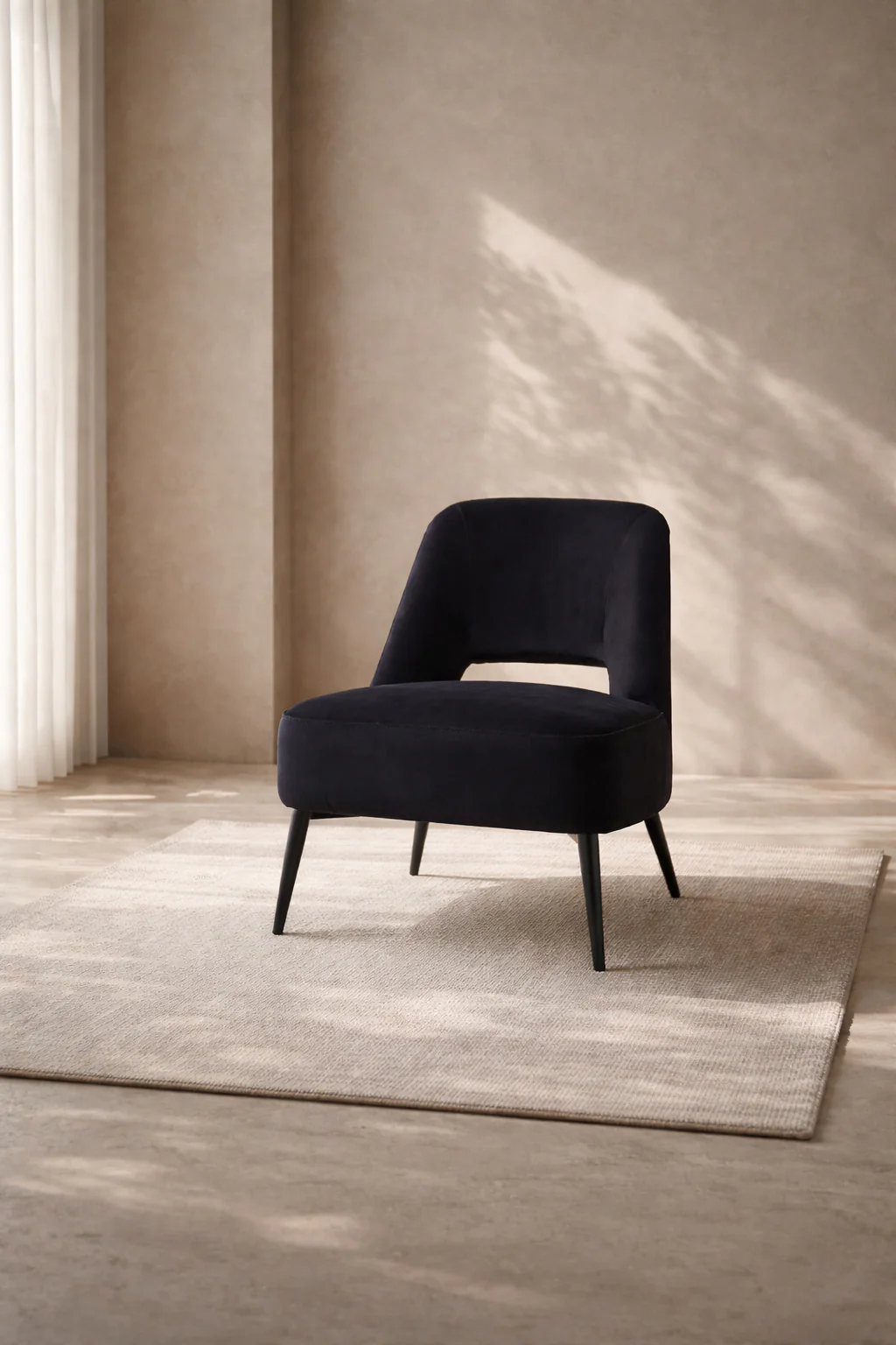 Tommy Franks Avesa Lounge Chair – Black - Image 4