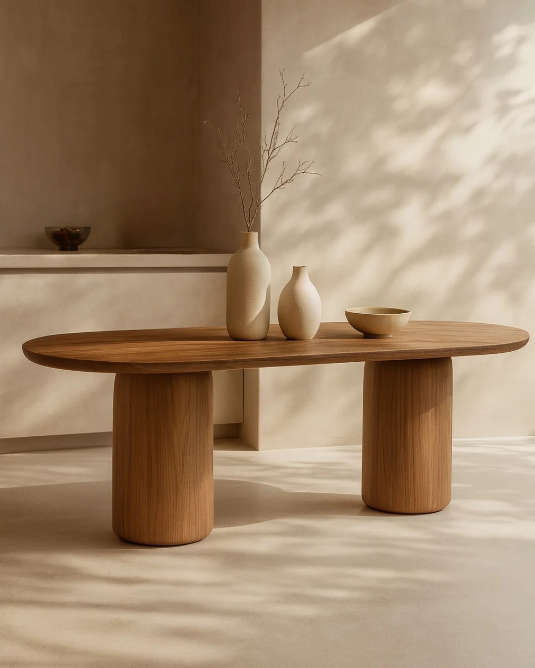 Tommy Franks Basilca Dining Table - 240cm - Walnut - Image 3