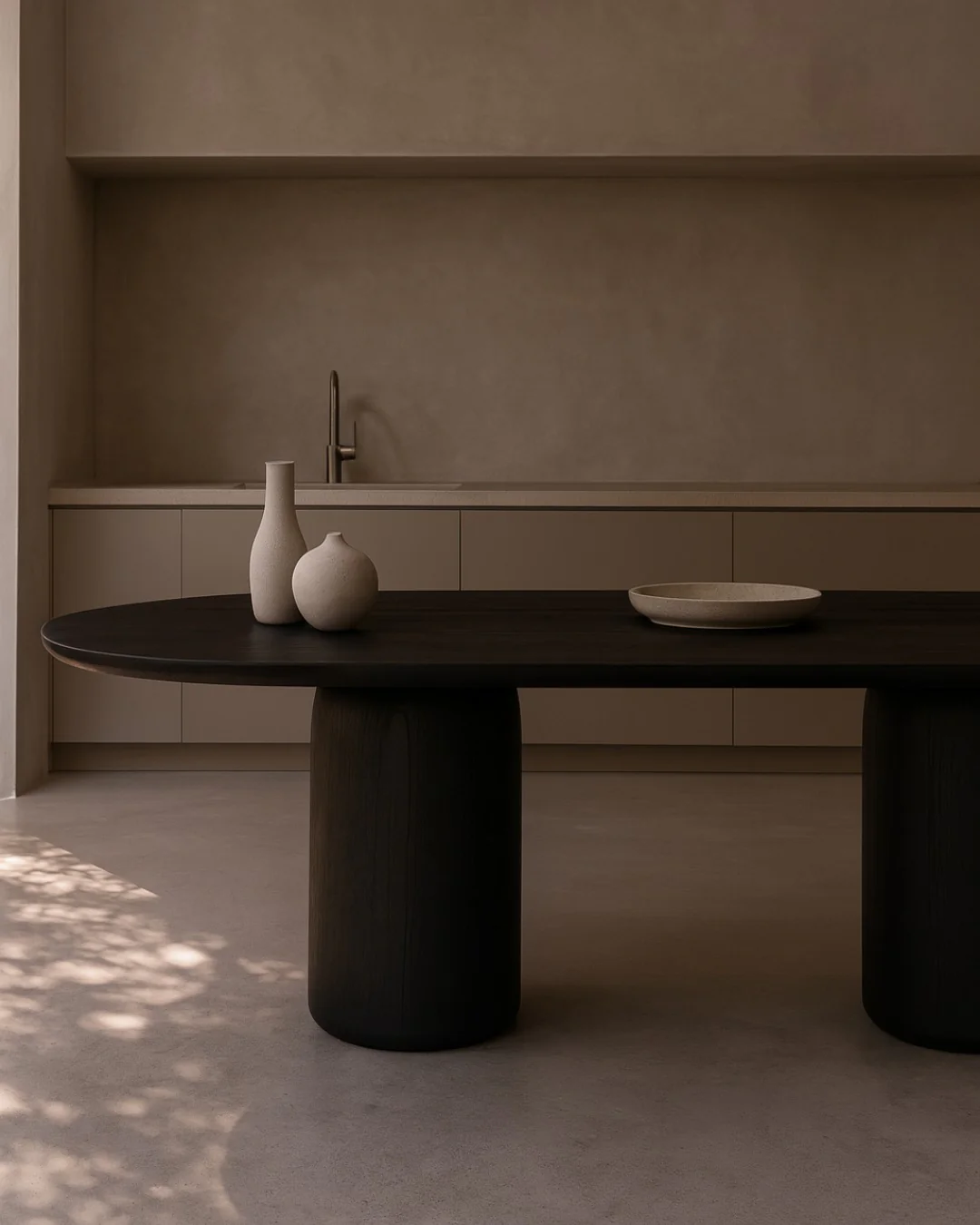 Tommy Franks Basilca Dining Table - 270cm - Matte Black - Image 3