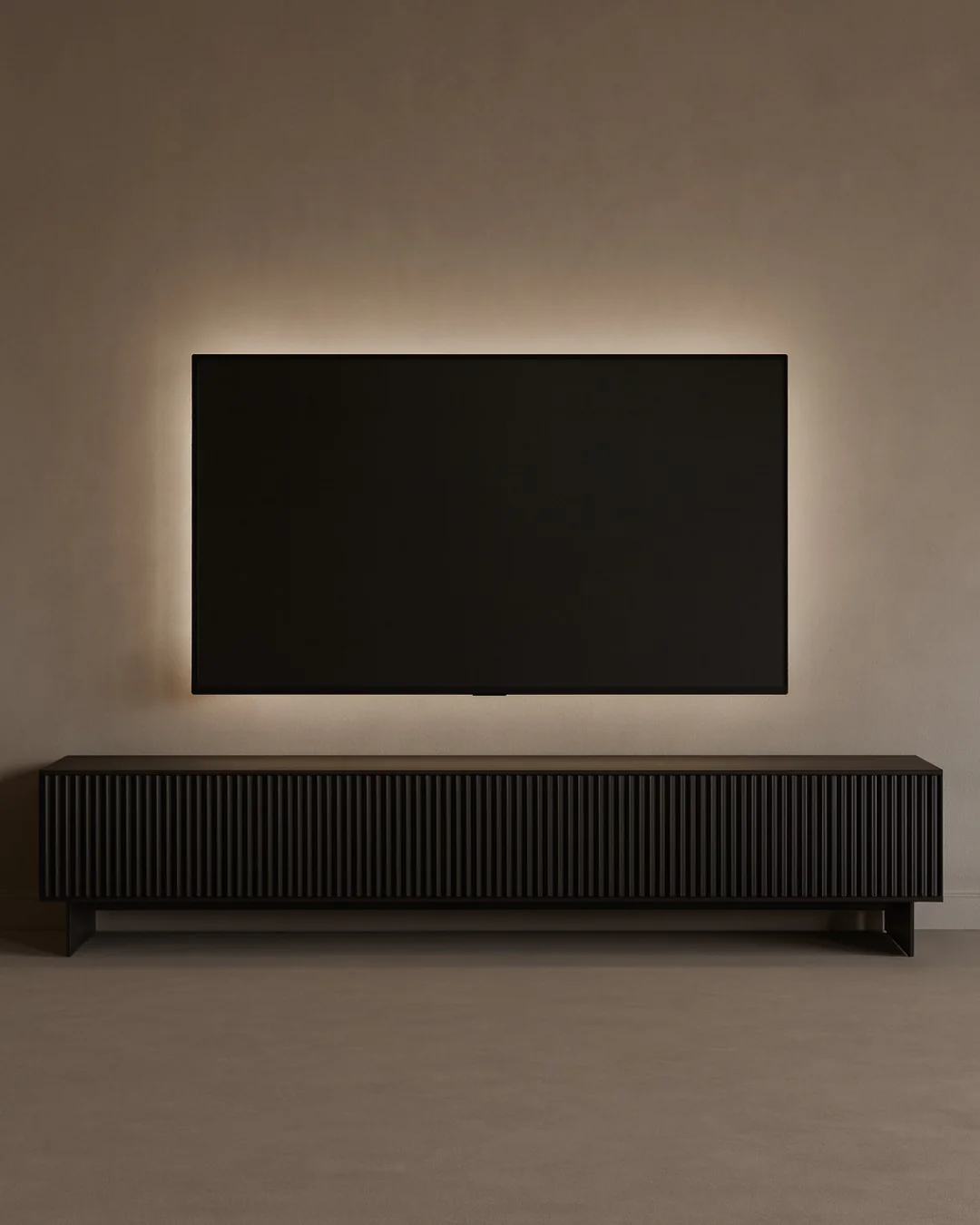 Tommy Franks Costine 240 TV Unit - Black - Image 3