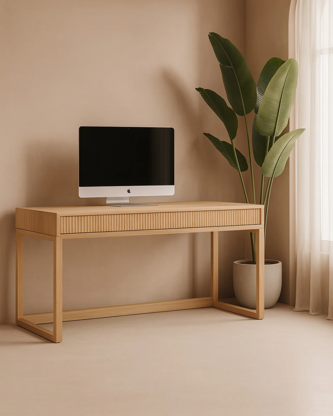 Tommy Franks Costine Desk – Ash Oak - Image 5