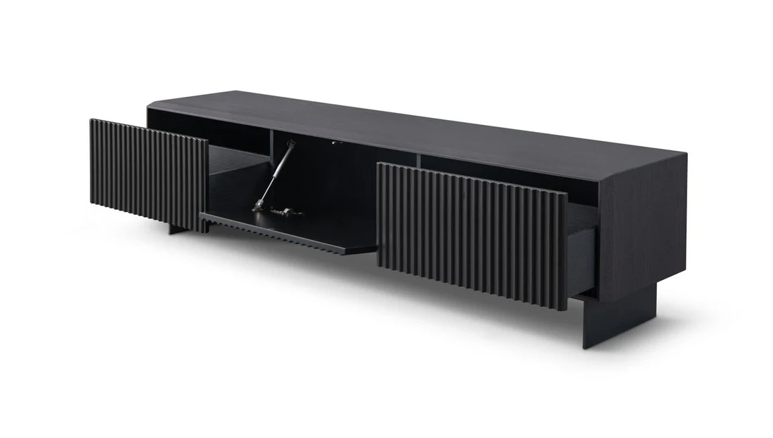 Tommy Franks Costine TV Unit - Smoke Oak - Image 4