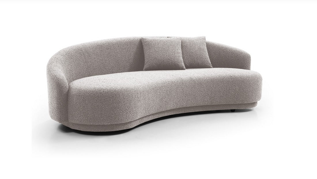 Tommy Franks Cove 4-Seater Sofa - Steam Bouclé - Image 2