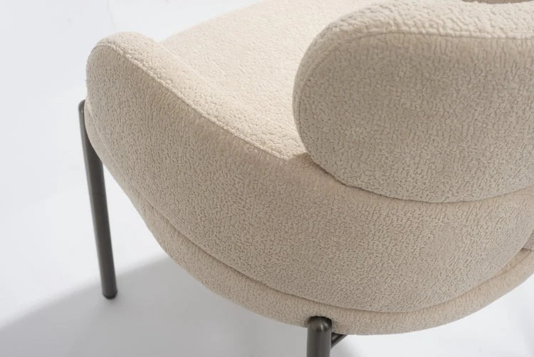 Tommy Franks Dream Dining Chair – Embley Bouclé Taupe - Image 4