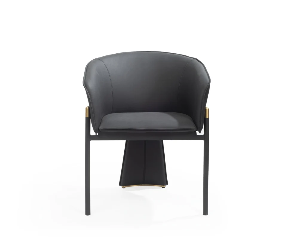 Tommy Franks Felipo Dining Chairs – Set of 2 – Mustang Black - Image 2