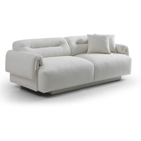 Tommy Franks Frankie 3-Seater Sofa – Chex Polar Bouclé - Image 2