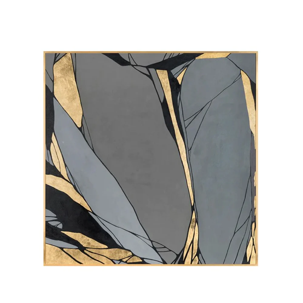 Tommy Franks Grey Spectrum Painting