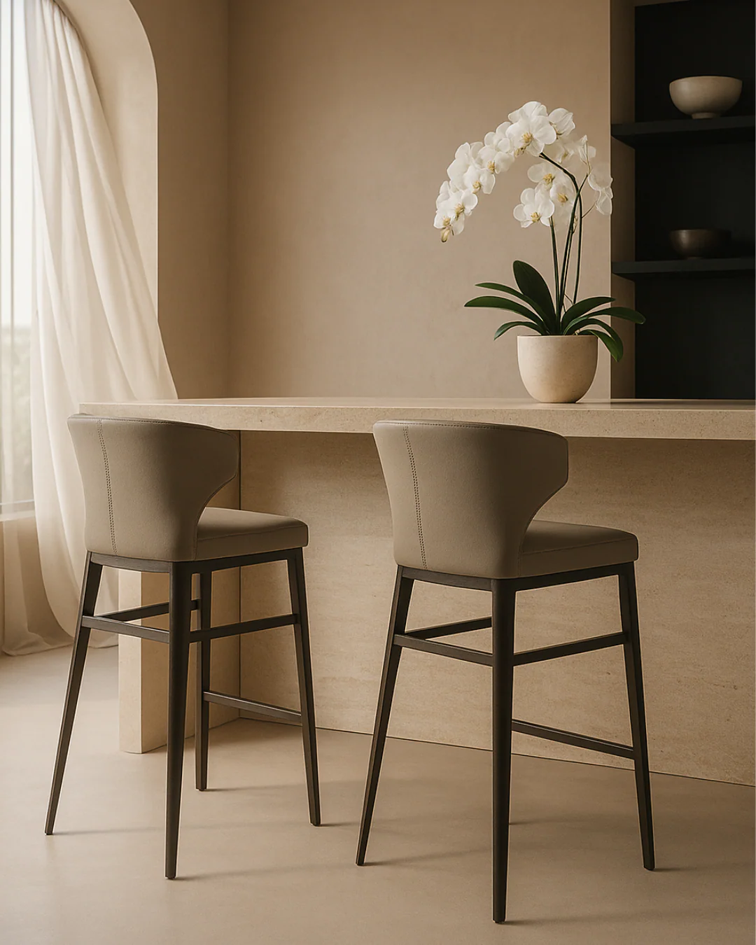 Tommy Franks Kabo Bar Stool – Buffalo - Image 3