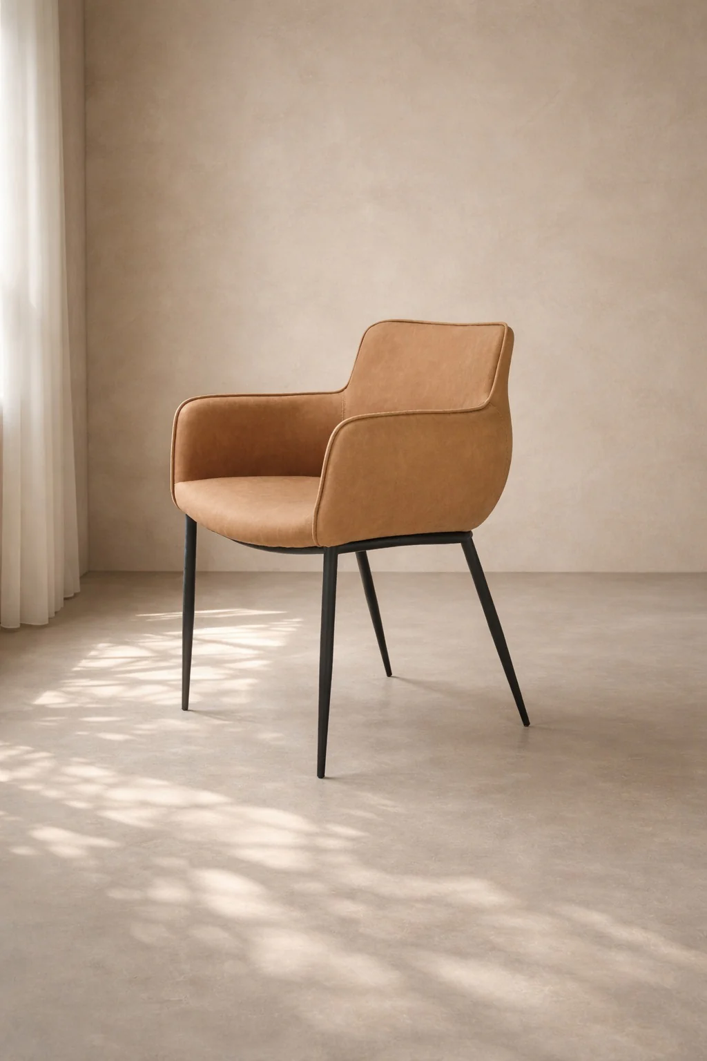 Tommy Franks Kim Dining Chair – Cognac - Image 4