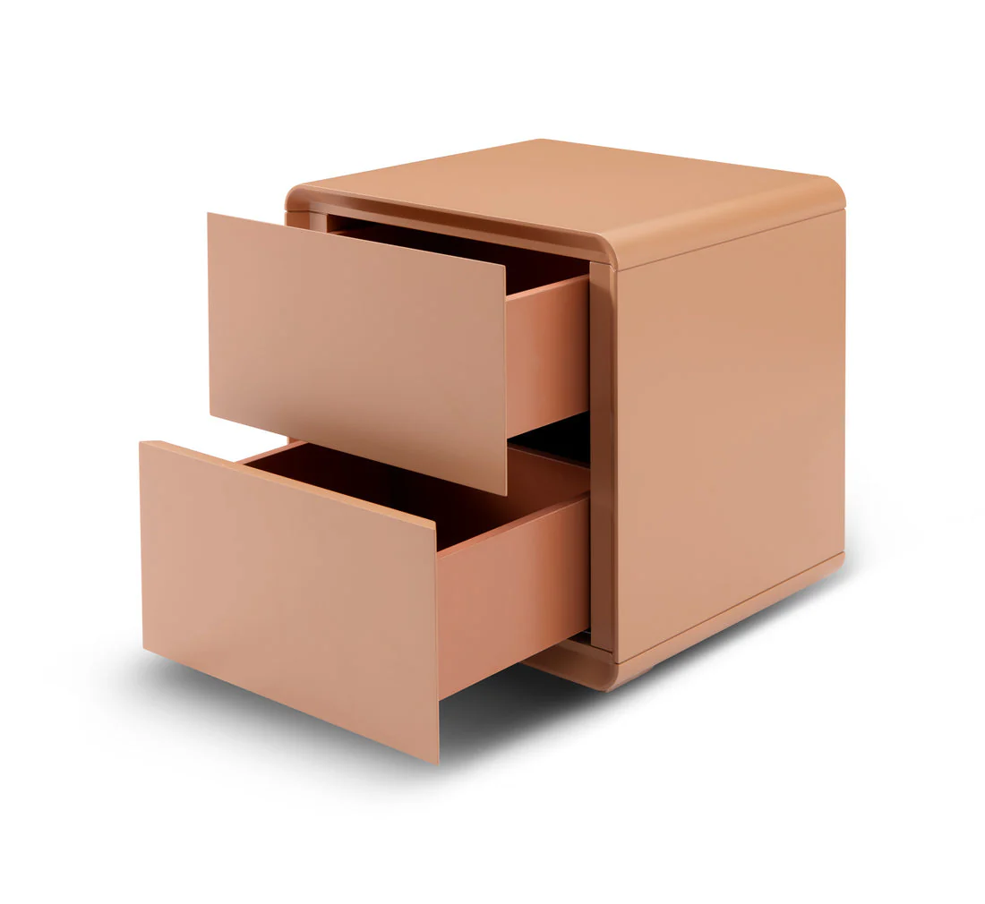 Tommy Franks Kota Bedside Table – Spiced Cider - Image 3