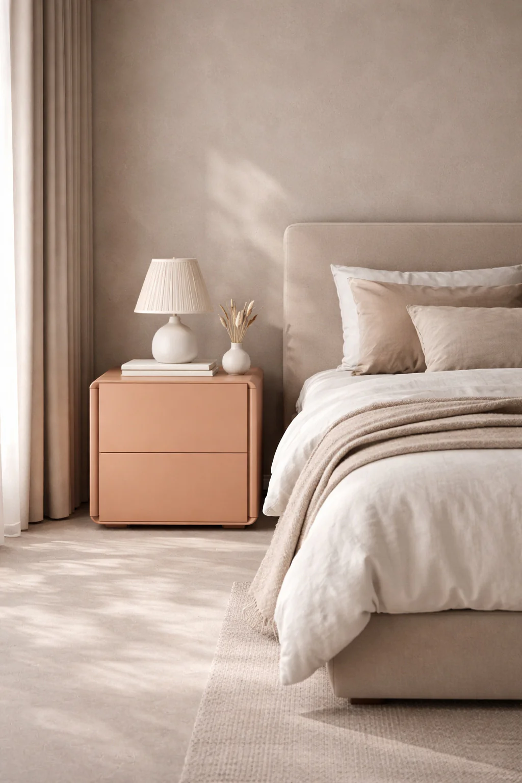 Tommy Franks Kota Bedside Table – Spiced Cider - Image 4