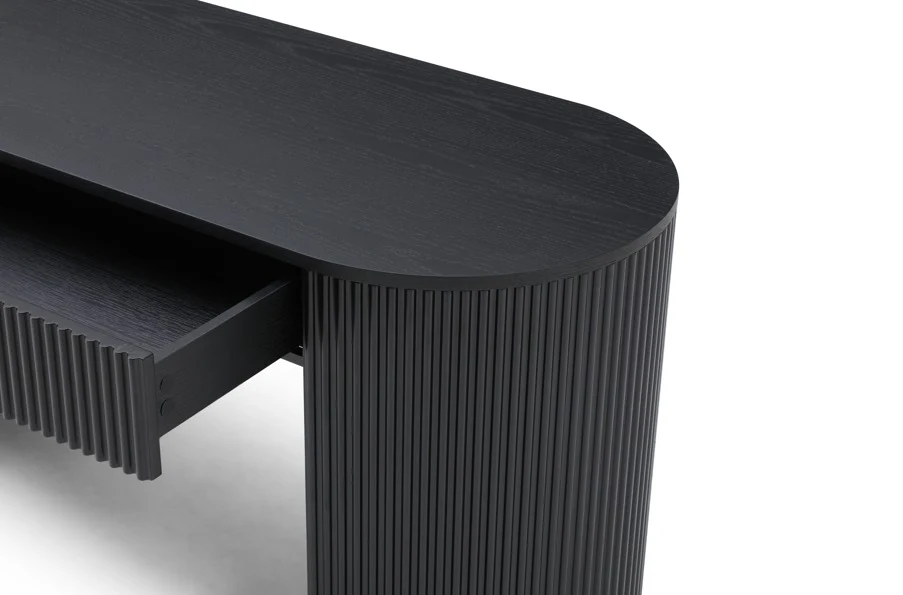 Tommy Franks Lantine Desk – Black Oak - Image 4